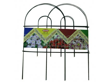 10605 zahradny plotik 60cmx3m kov ph ze 7ks