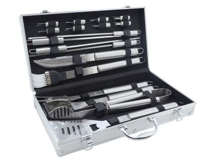 3396521 grilovaci naradi sada 18ks alu kufrik