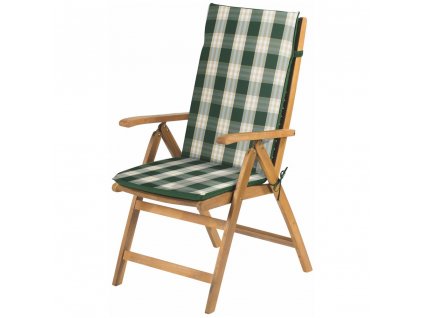 Poťah na kreslo - pruhovaný zelený FIELDMANN FDZN 9101