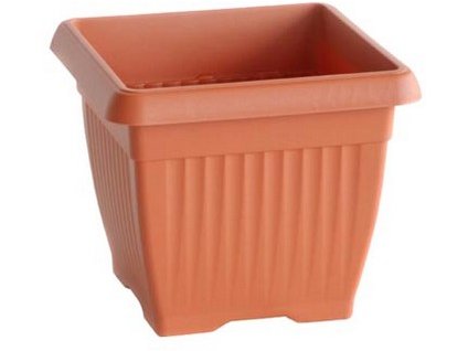 13914 kvetinac dkwt 45 x 45 cm terakota