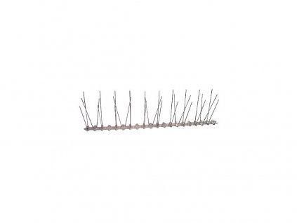 16788 hroty proti holubom 50 x 10 cm 30 hrotov plast nerez