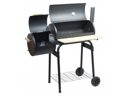 16887 gril na drevene uhlie smokie s udiarnou