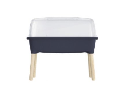 17601 kvetinac respana planter wood high set antracit 78 cm