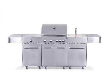 Plynový gril G21 Arizona, BBQ kuchyne Premium Line 6 horákov + redukčný ventil