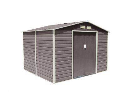 Záhradný domček GAH 529 - 277 X 191 cm, sivý