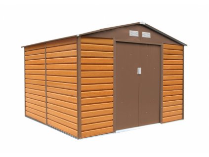 Záhradný domček GAH 706 - 277 x 255 cm, hnedý