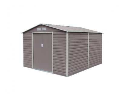 Záhradný domček G21 GAH 884 - 277 X 319 cm, sivý