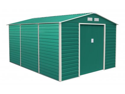Záhradný domček G21 GAH 1300 - 340 x 382 cm, zelený