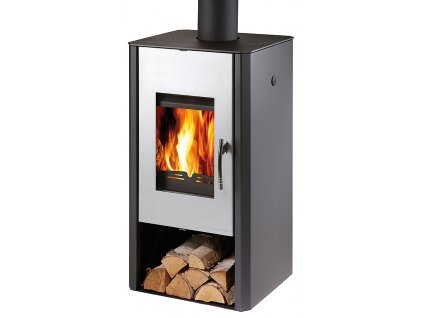 3240 kachle s vymennikom mantova al ii antracit strieborne dvierka