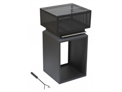 32748 ohnisko cube s mriezkou 74cm