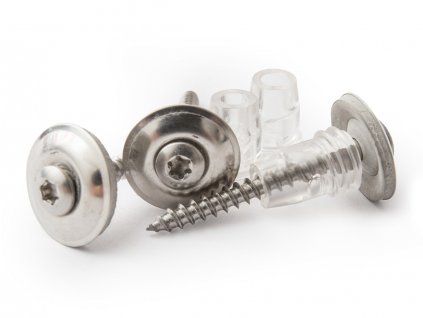 34008 nerezovy vrut v2a s distancnou podlozkou 20 ks bal