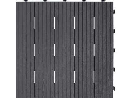 36517 gumova dlazdica cosmopolitan 30 x 30 cm siva