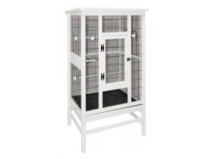 3514737 voliera pro ptaky kerbl drevena masiv 82 x 67 x 151 cm