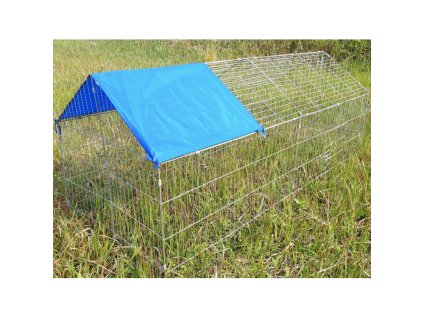 3514227 venkovni vybeh velikost s pro drubez a kraliky 1800 x 750 x 750 mm s plachtou