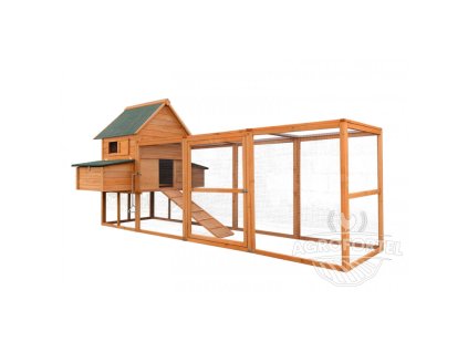 3514041 dreveny a maxi kurnik copenhagen deluxe 3100x1500x800 mm