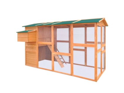 3514020 dreveny maxi kurnik island xxxxl 2950x1630x1700 mm