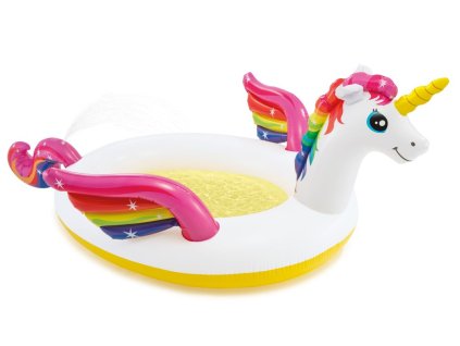 38355 bazen intex jednorozec so sprchou 272 x 193 x 104 cm