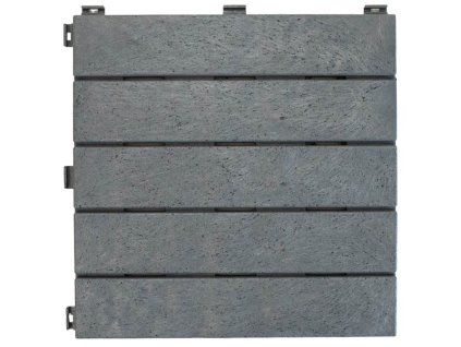 gumová dlaždica Natural Stone sivá