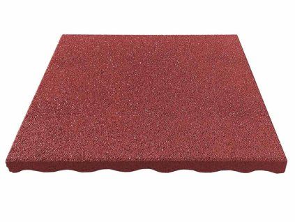 Gumová dlaždica GUTTA GUTTA Smart Flex 40 x 40 cm, červená