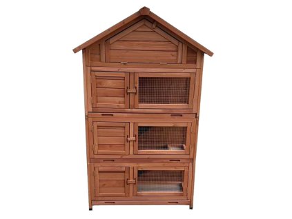 Drevená králikáreň FLORENCIA, 915x450x1160 mm