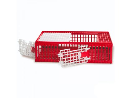 41190 prepravny box na hydinu 3 dvierka 95 x 56 x 27 cm skladaci