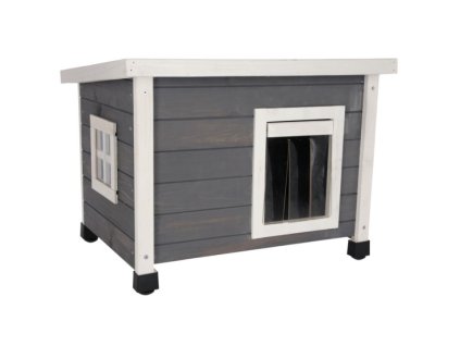 41235 buda macacia domcek rustica siva biela 57 x 45 x 43 cm