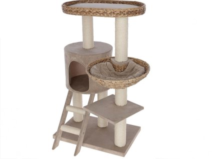 41577 skrabadlo pre macky kerbl 84438 banana leaf waxy 104x60x40 cm