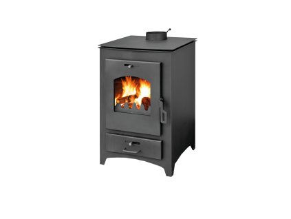 Krbové kachle s výmenníkom BLIST B MAX E, antracit