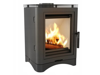 Krbové kachle KRATKI KOZA K5 (150mm), čierna