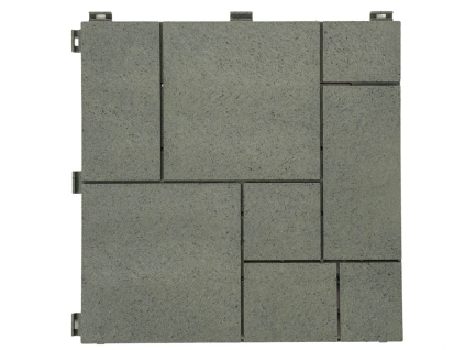 gumová dlaždica Stone Mosaic 30 x 30 cm zelená
