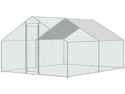 3549184 venkovni vybeh strend pro pro drubez voliera klec se strechou 3 x 4 x 2 m