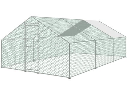 3549187 venkovni vybeh strend pro pro drubez voliera klec se strechou 3 x 6 x 2 m