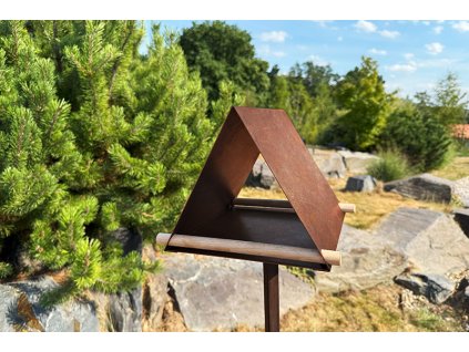 Ptačí krmítko Corgarden VELA 1041 25 x 25 x 20 cm Corten