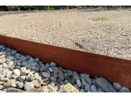 Zahradní obrubník Corgarden MODO 1022 92 x 14 cm Corten
