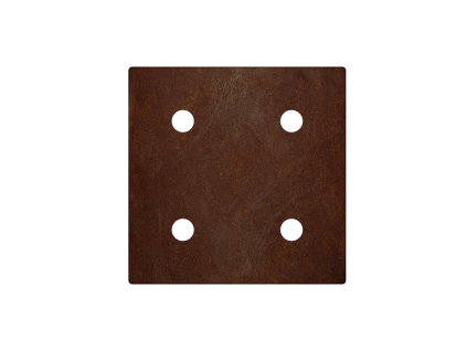 Corgarden MODO SPOJKA ROVNÁ pro zahradní obrubníky 1026 6 x 6 cm Corten