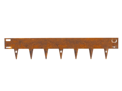 oceľový obrubník ecco core corten 7