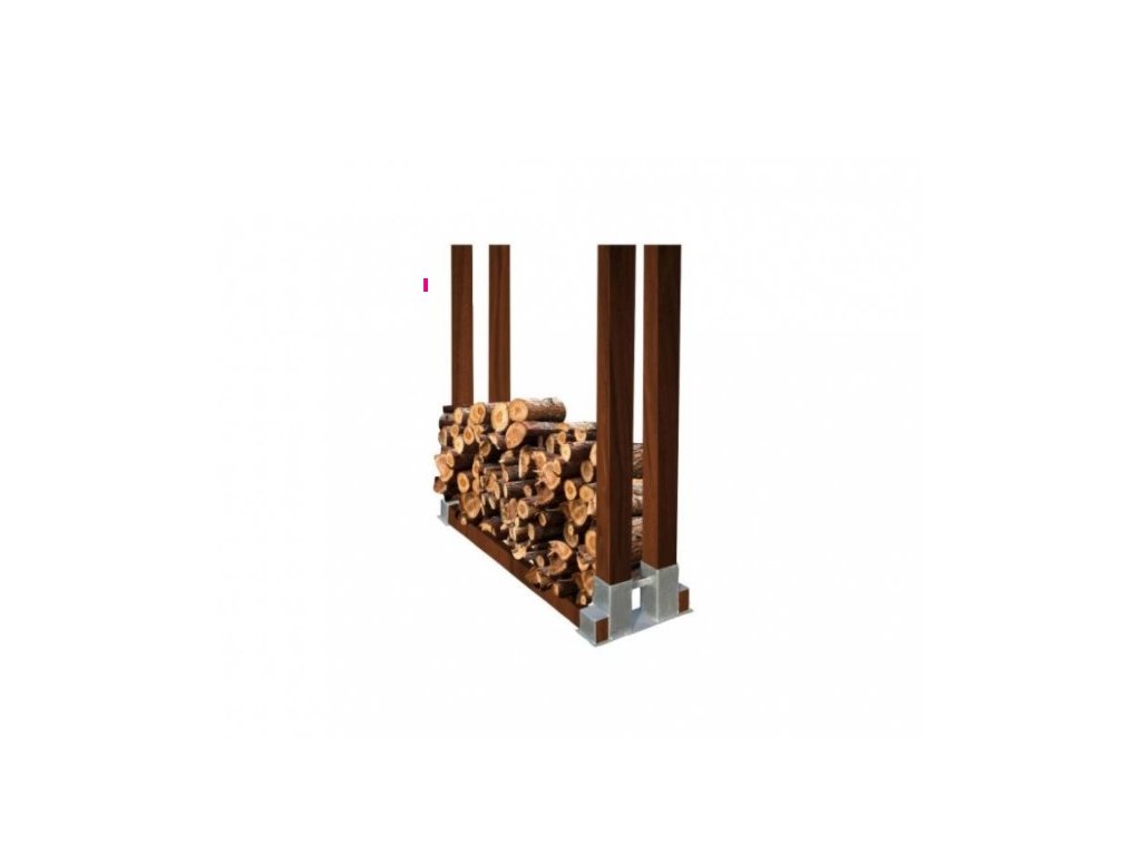 Stojan na palivové drevo 340x150mm Zn (1ks) MA584331