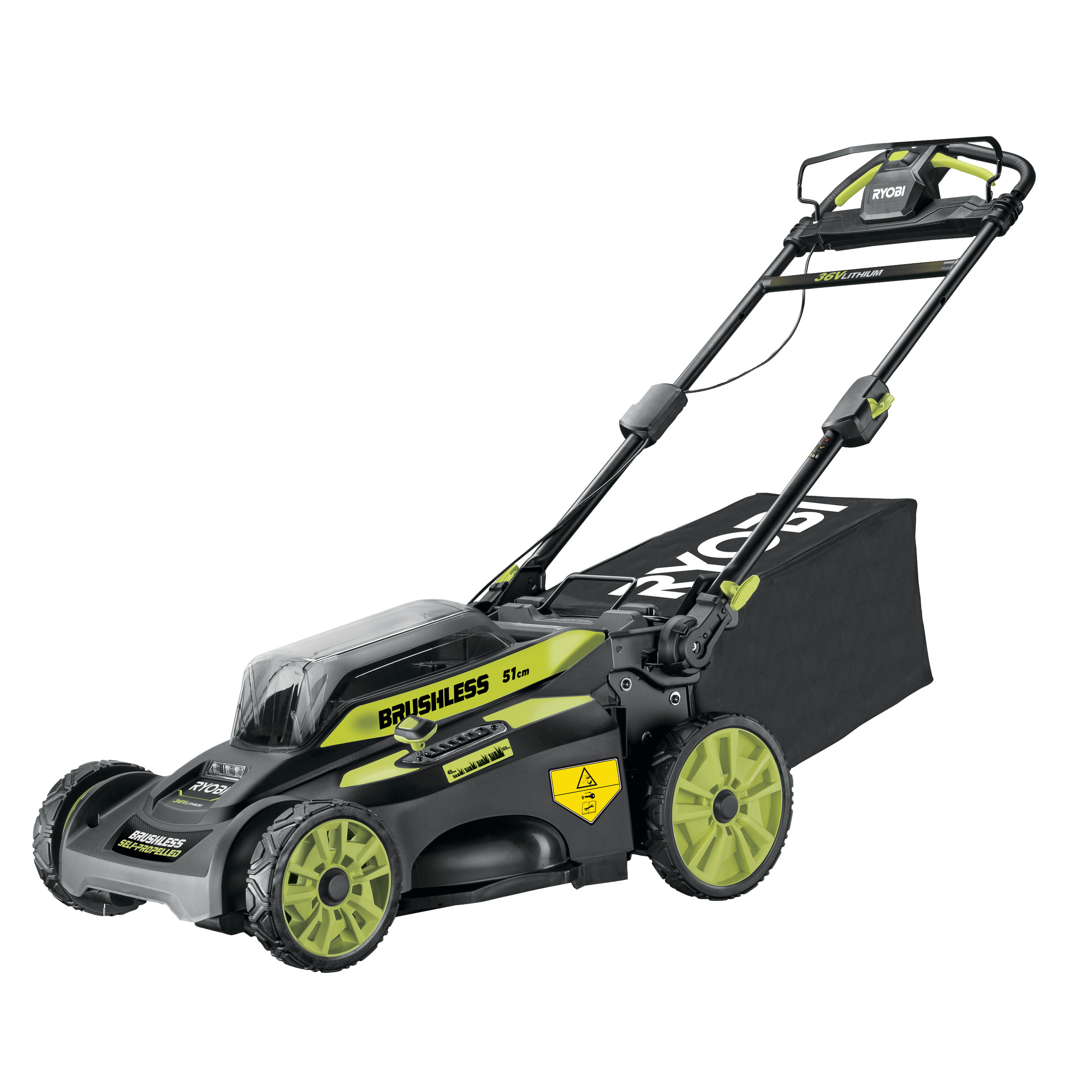 E-shop AKU kosačka na trávu RYOBI RY36LMX51A-160 s pojazdom RY5133004589