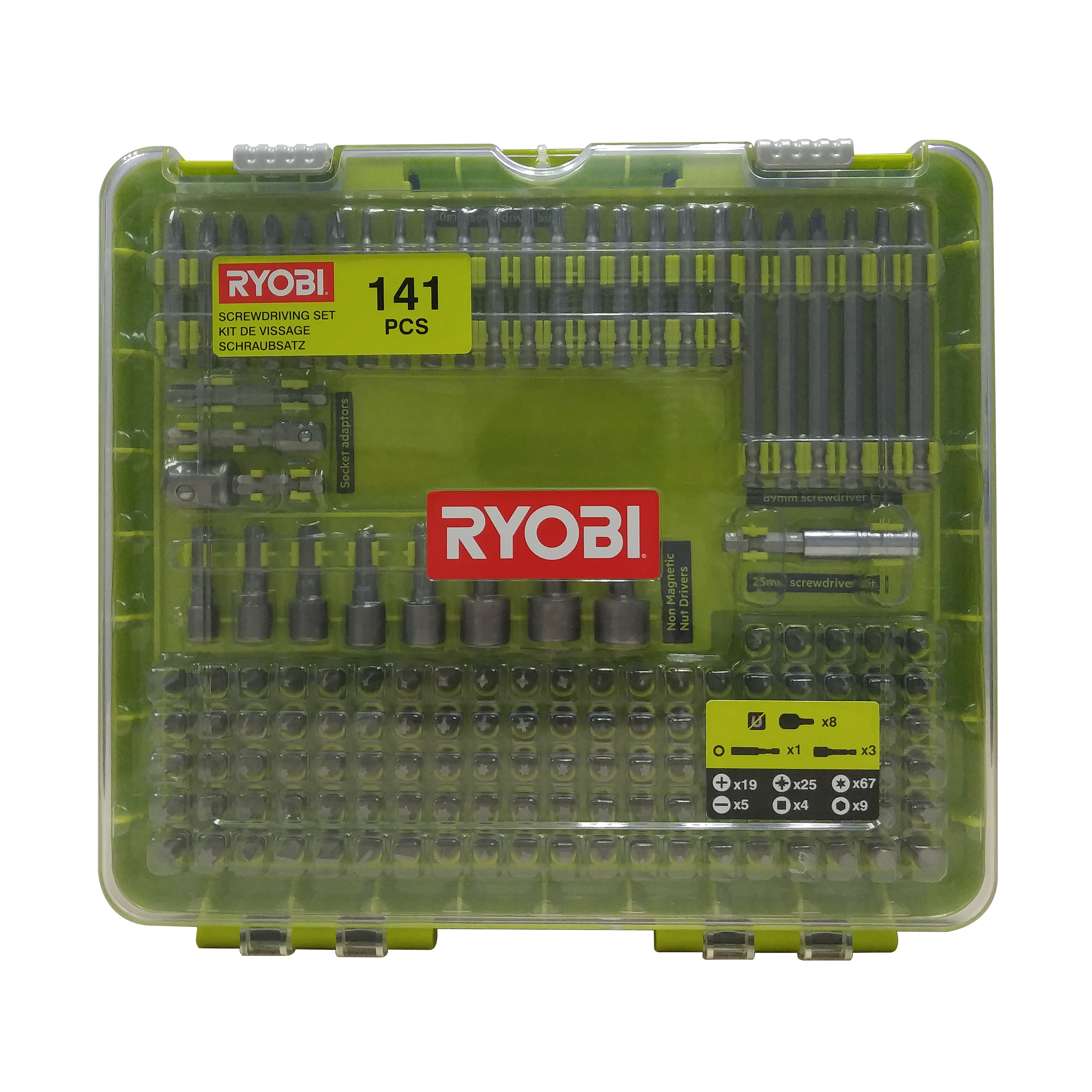 E-shop Sada skrutkovacích bitov RYOBI RAKD141 RY5132004667