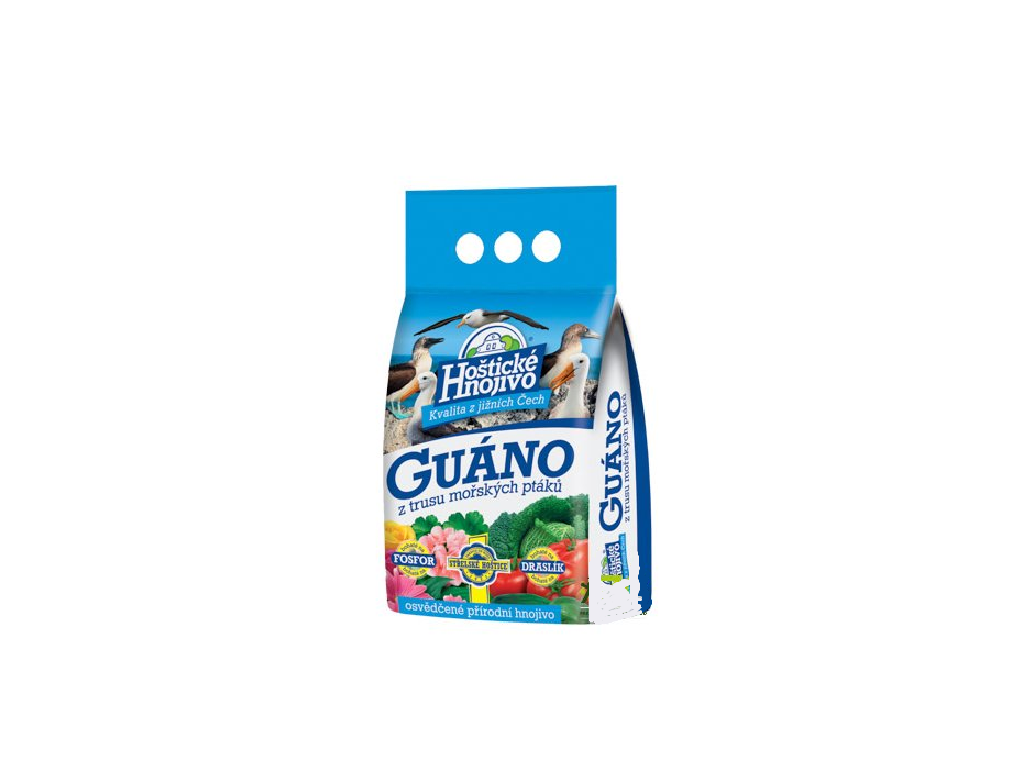 E-shop Hnojivo Hoštické - quáno z trusu morských vátkov 2,5 kg ZC140381