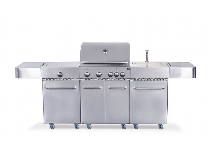 E-shop Plynový gril G21 Arizona, BBQ kuchyne Premium Line 6 horákov + redukčný ventil PE6390330