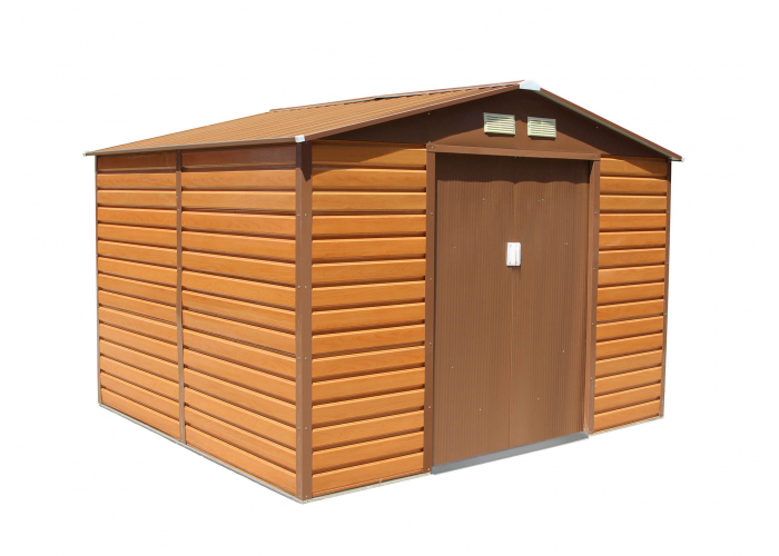 E-shop Záhradný domček GAH 529 - 277 X 191 cm, hnedý PE63900535