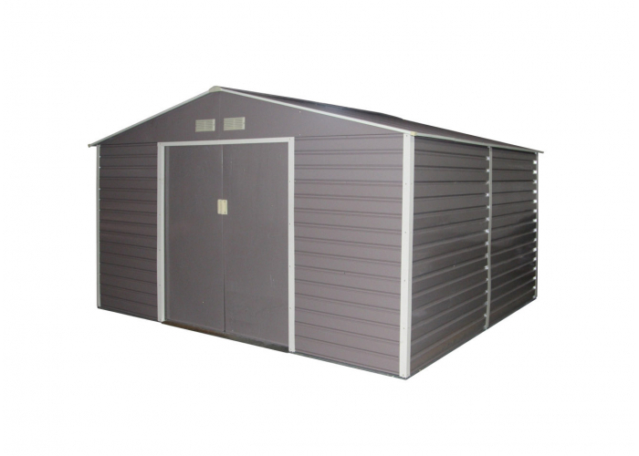 E-shop Záhradný domček GAH 1085 - 340 x 319 cm, sivý PE63900571