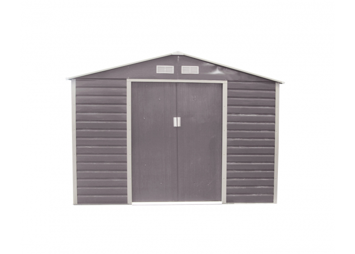E-shop Záhradný domček G21 GAH 706 - 277 X 255 cm, sivý PE63900551