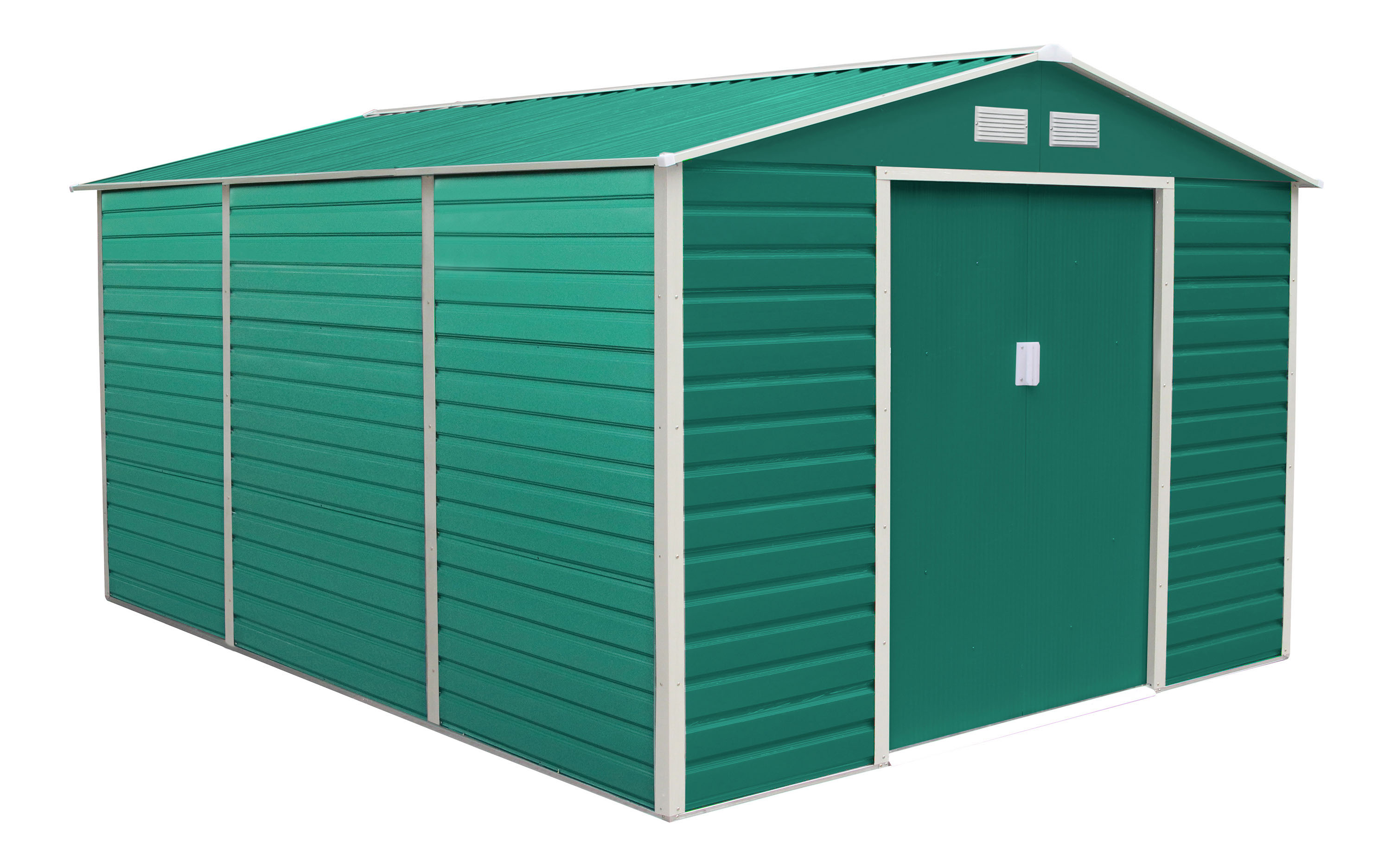 E-shop Záhradný domček G21 GAH 1300 - 340 x 382 cm, zelený PE63900586