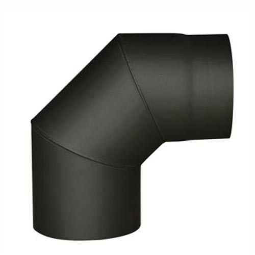 E-shop Dymové koleno 130 mm/90st.t.1,5 mm ČIER MA654091