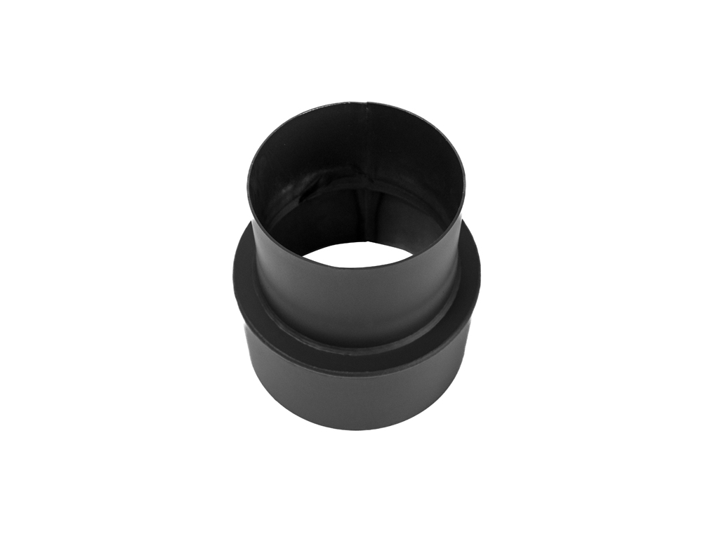 Rúrková redukcia 130/120 mm (d.160 mm), t.1,5 mm, čierna MA654511