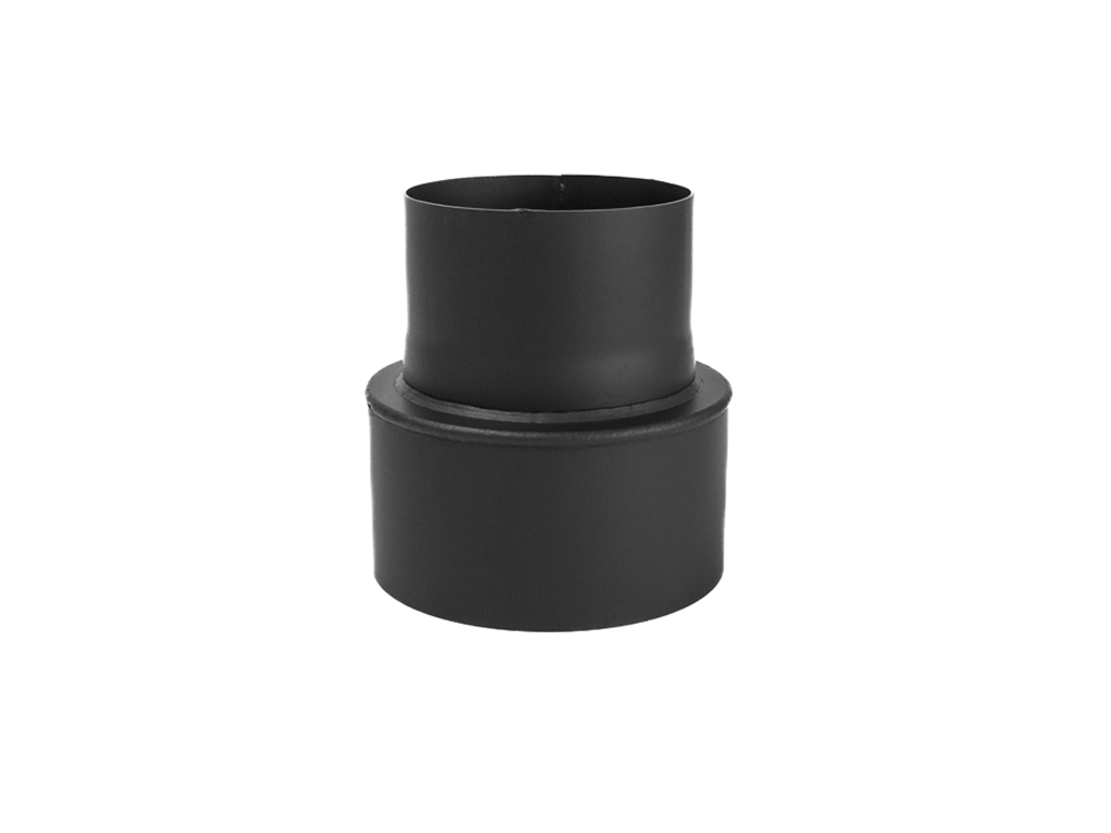Rúrková redukcia 130/120 mm (d.160 mm), t.1,5 mm, čierna MA654511