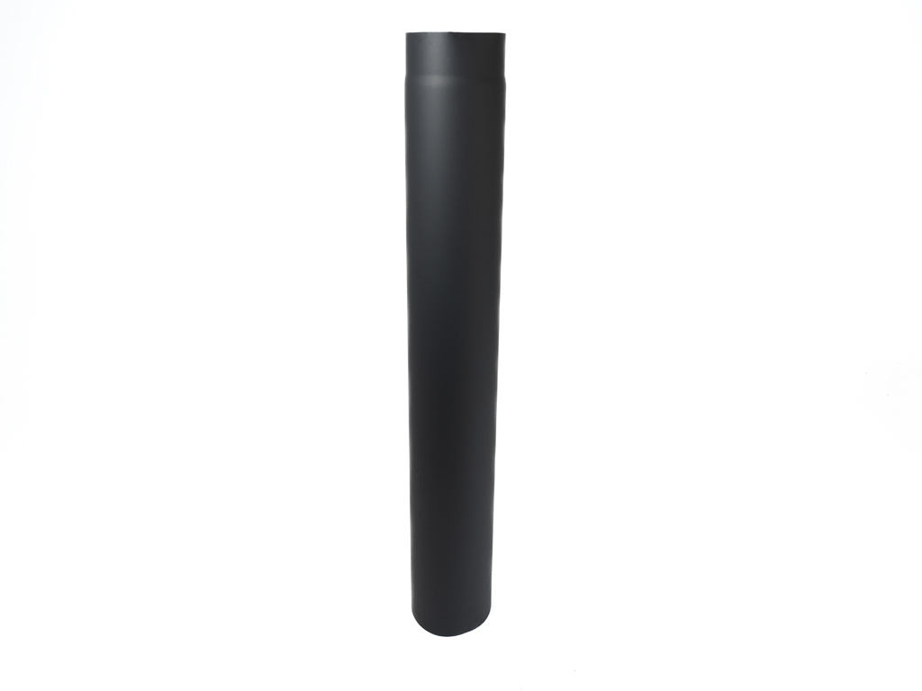 E-shop Dymová rúra 200 mm/1000, t.1,5 mm, čierna MA654479