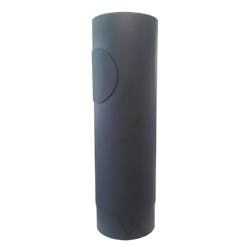 E-shop Dymová rúra s otv.120 mm/500, t.1,5 mm, čierna MA654502